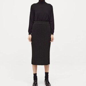 babaà  Skirt No. 45 Black Eco Spanish Wool